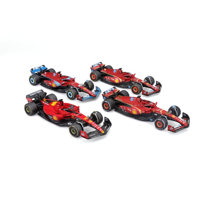Ferrari F1 4-Pck (#16 C. Leclerc - 1/43 Scale - Bburago - BUR18-36848