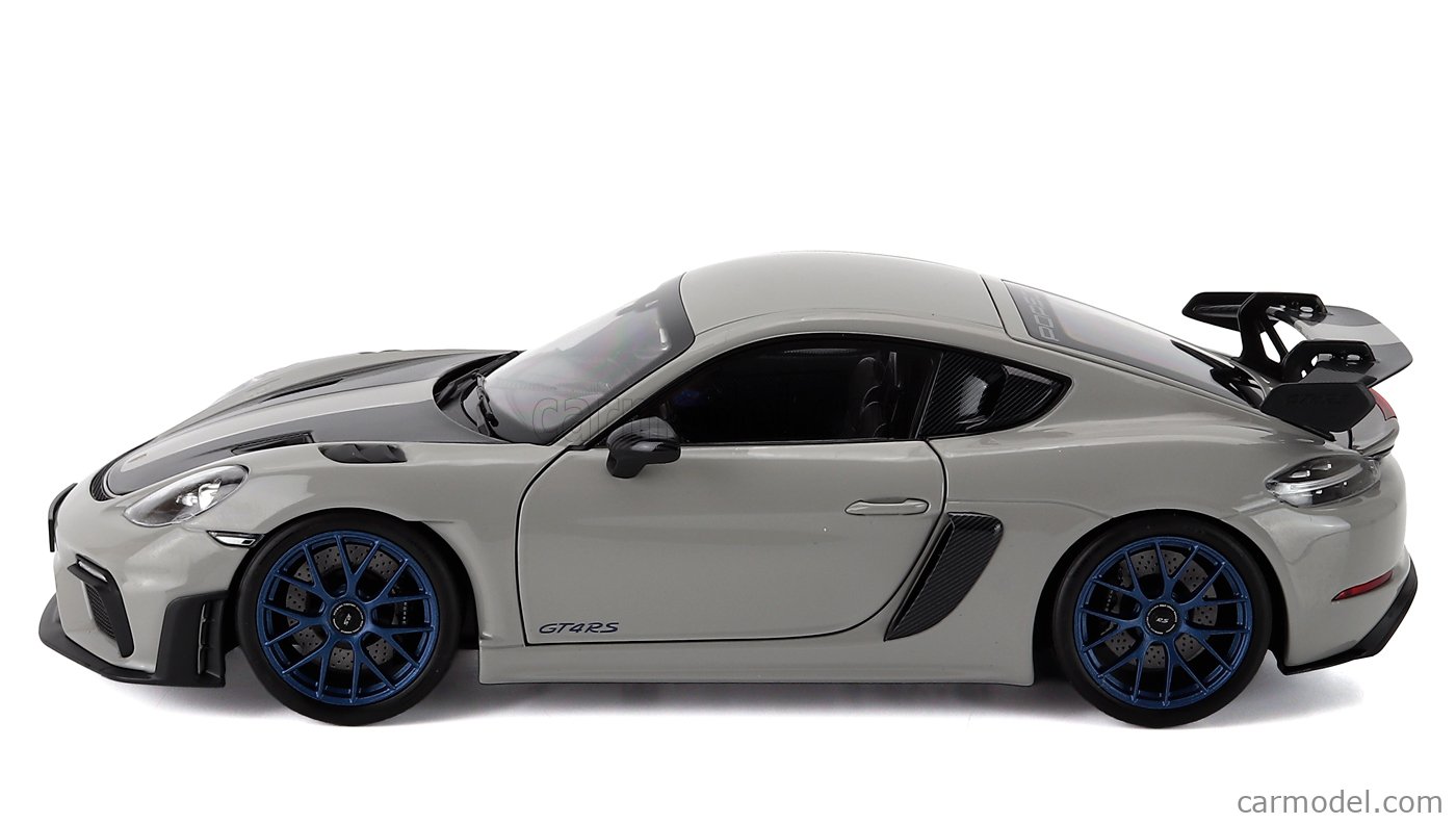 Porsche Cayman GT4 RS W/Weissach Pack Chalk 2023 - 1/18 Scale - Norev - MTDNOR187253