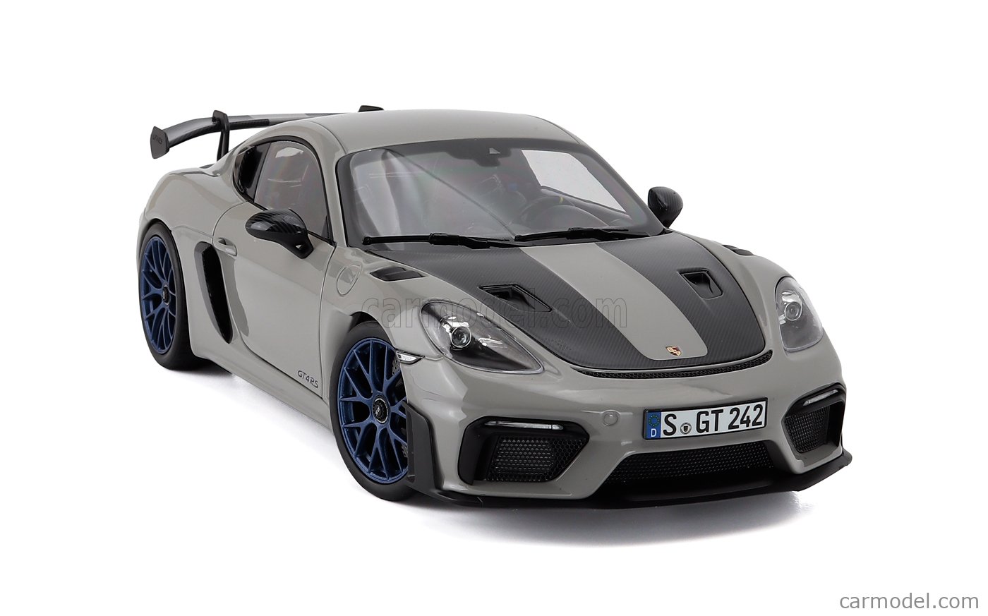 Porsche Cayman GT4 RS W/Weissach Pack Chalk 2023 - 1/18 Scale - Norev - MTDNOR187253