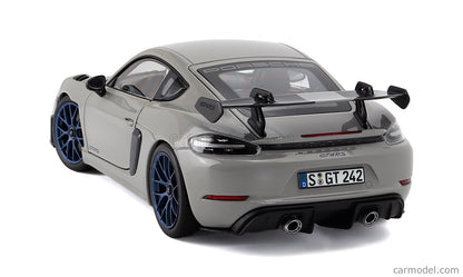 Porsche Cayman GT4 RS W/Weissach Pack Chalk 2023 - 1/18 Scale - Norev - MTDNOR187253