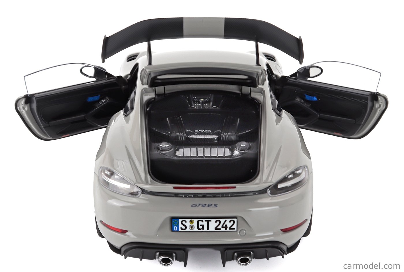 Porsche Cayman GT4 RS W/Weissach Pack Chalk 2023 - 1/18 Scale - Norev - MTDNOR187253