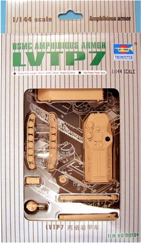LVTP& Amphibious Armor - 1/144 Scale - Trumpeter - TRU00104