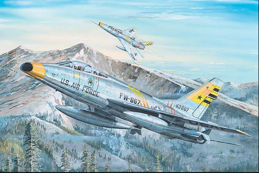 F-100F Super Sabre - 1/32 Scale - Trumpeter - TRU02246