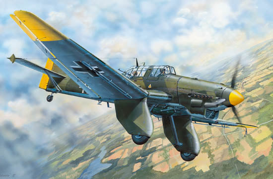 Junkers JU-87A Stuka - 1/32 Scale - Trumpeter - TRU03213
