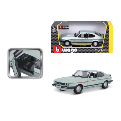 Ford Capri 1982 1/24  Bburago Bur18-21093