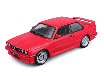 BMW M3 E30 1988 1/24  Bburago Bur18-21100
