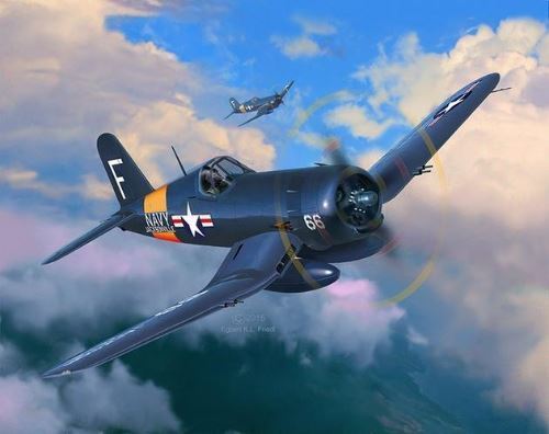 Model Set F4U-4 Corsair - 1/72 Scale - Revell - REV63955
