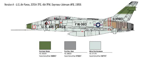 F-100C Super Sabre - 1/32 Scale - Trumpeter - TRU03221