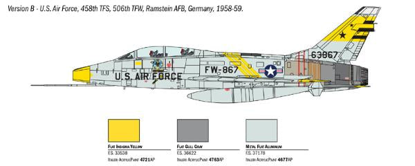 F-100C Super Sabre - 1/32 Scale - Trumpeter - TRU03221