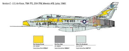 F-100C Super Sabre - 1/32 Scale - Trumpeter - TRU03221
