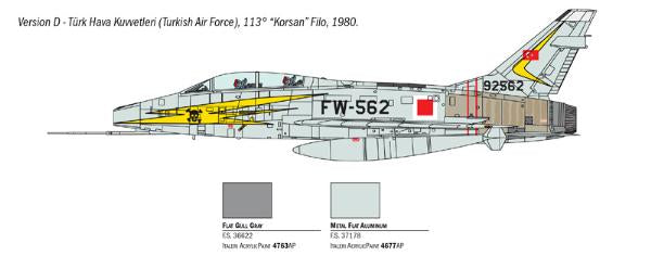 F-100C Super Sabre - 1/32 Scale - Trumpeter - TRU03221