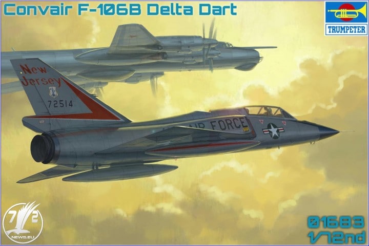 US F-106B Delta Dart - 1/72 Scale - Trumpeter - TRU01683