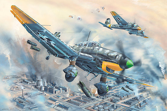 Junkers JU-87D-5 Stuka - 1/24 scale - Trumpeter - TRU02424