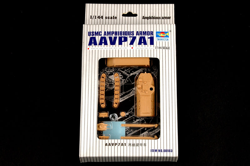 AAVP7A 1 Amphibious Armor - 1/144 Scale - Trumpeter - TRU00103