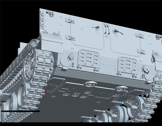 Russian IFV BMP-3 with ERA tiles - 1/35 Scale - Trumpeter - TRU00365