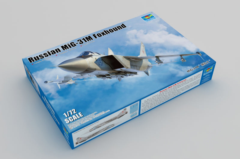 Russian MIG-31M Foxhound - 1/72 Scale - Trumpeter - TRU01681