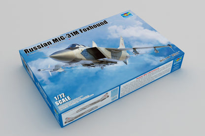 Russian MIG-31M Foxhound - 1/72 Scale - Trumpeter - TRU01681