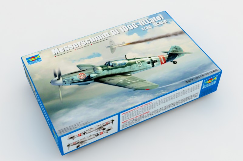 Messerschmitt BF109G-6 Late - 1/32 Scale - Trumpeter - TRU02297