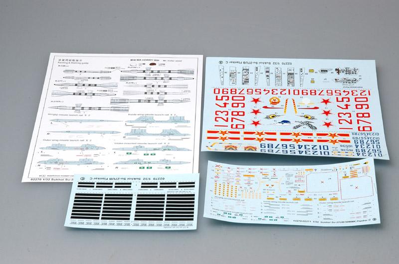 SU-27UB Flanker C - 1/32 Scale - Trumpeter - TRU02270