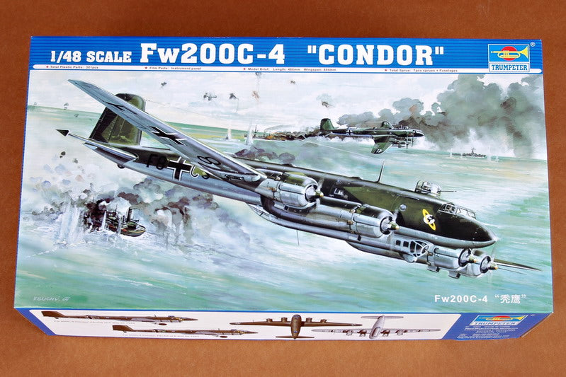 FW 200C-4 Condor - 1/48 Scale - Trumpeter - TRU02814