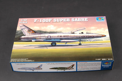 F-100F Super Sabre - 1/48 Scale - Trumpeter - TRU02840