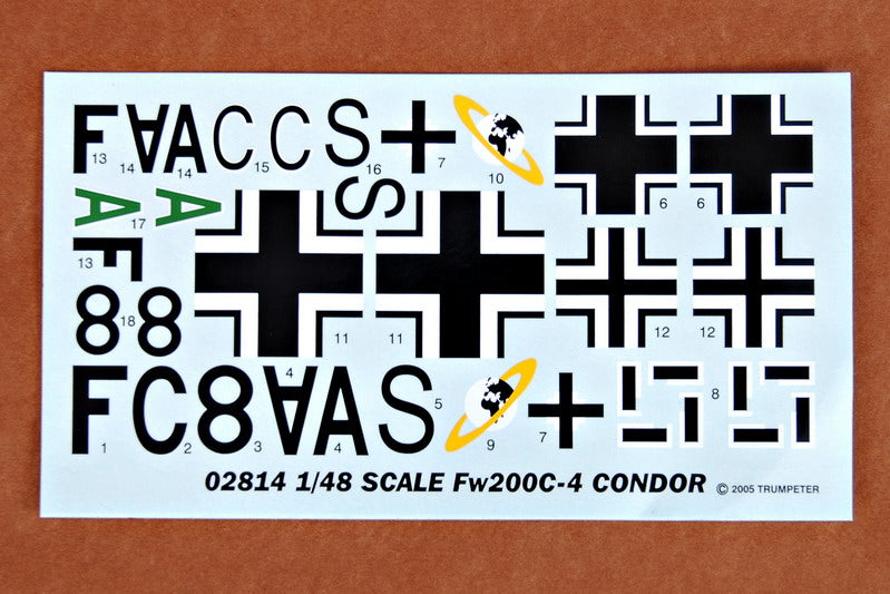 FW 200C-4 Condor - 1/48 Scale - Trumpeter - TRU02814