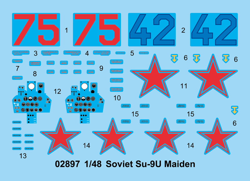 SU-9U Maiden - 1/48 Scale - Trumpeter - TRU02897