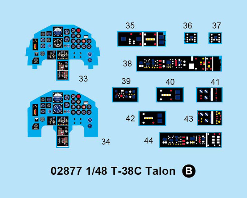 T-38C Talon - 1/48 Scale - Trumpeter - TRU02877