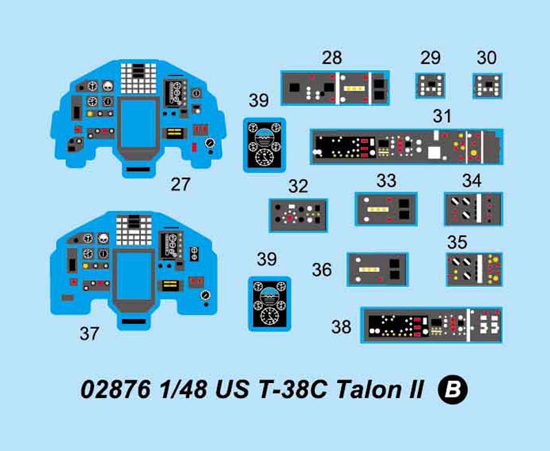 T-38C Talon II - 1/48 Scale - Trumpeter - TRU02876