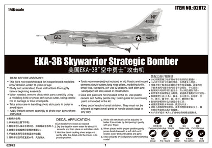 EKA-3B Skywarrior - 1/48 Scale - Trumpeter - TRU02872