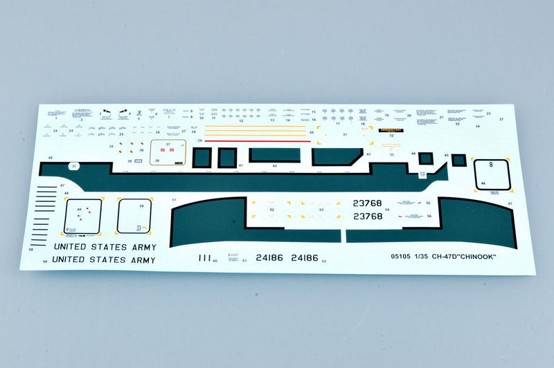 CH-47D Chinook - 1/35 Scale - Trumpeter - TRU05105