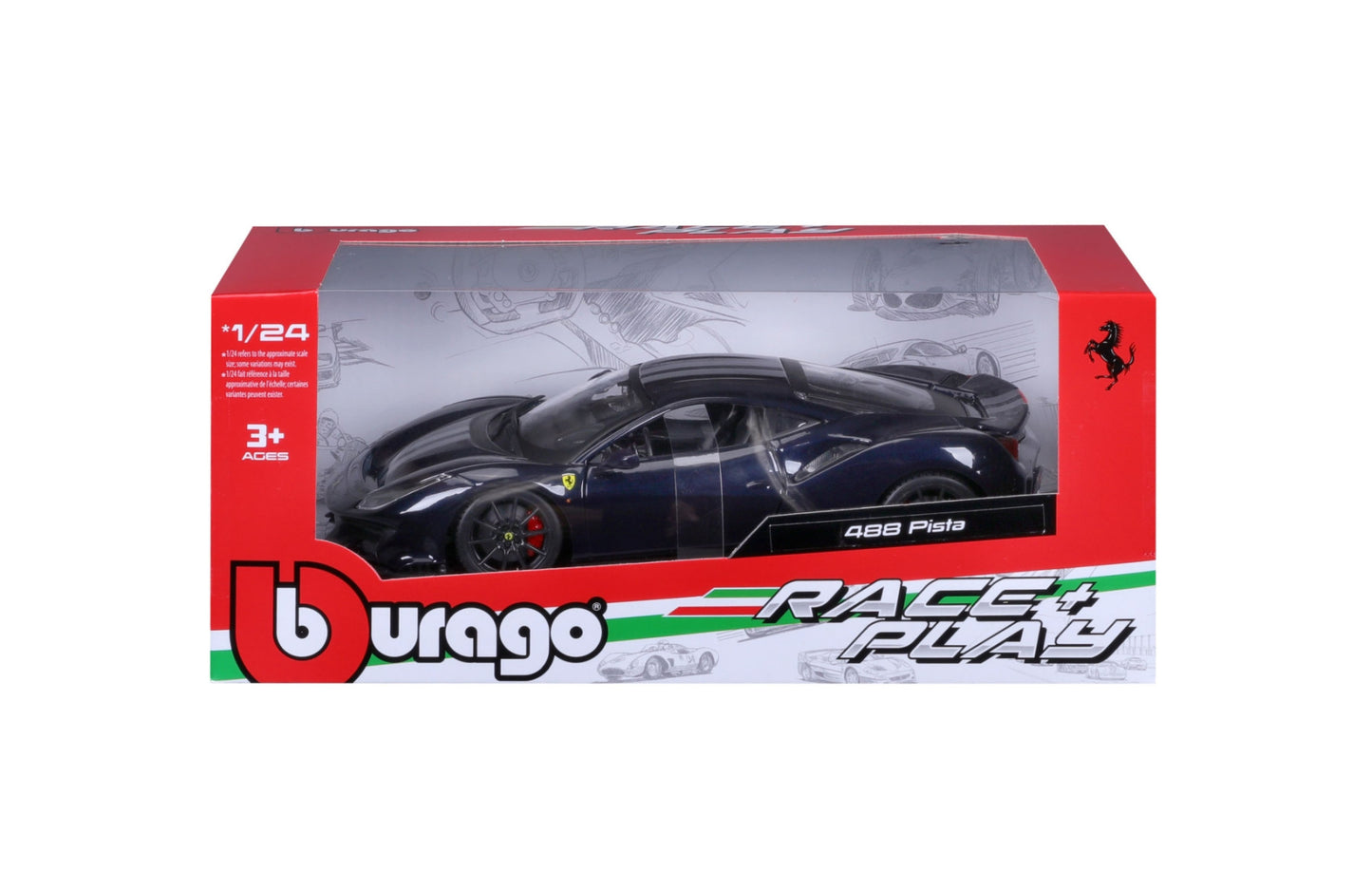 Ferrari 488 Pista 1/24 Bburago Bur18-26026