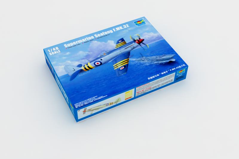 Supermarine Seafang F.Mk.32 Fighter - 1/48 Scale - Trumpeter - TRU02851