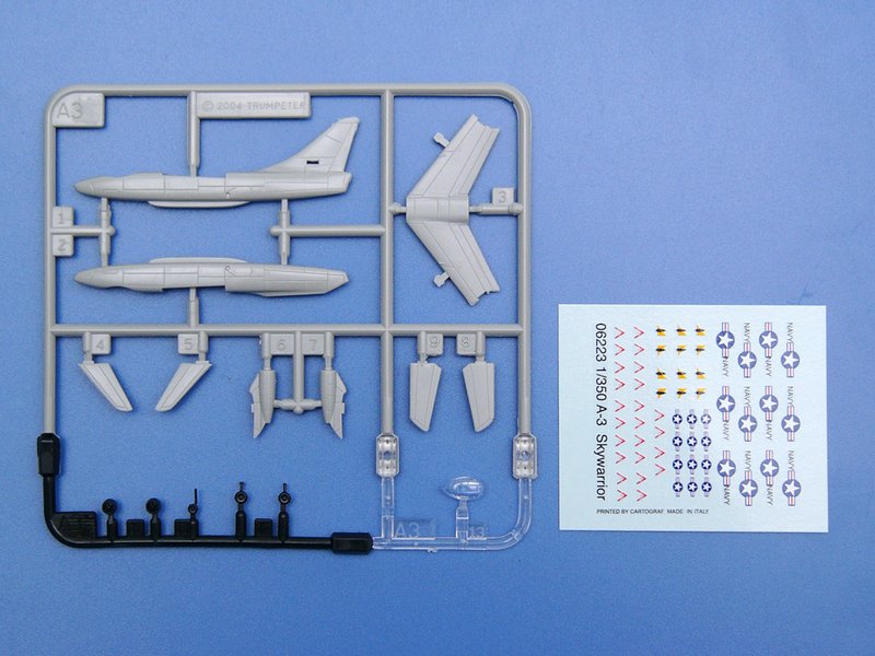A-3D Sky Warrior 6 in Box - 1/350 Scale - Trumpeter - TRU06223