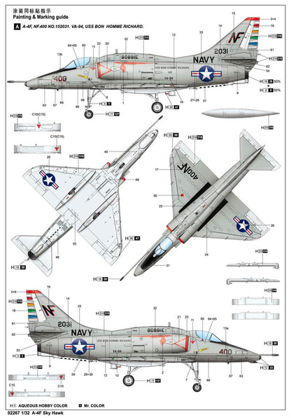 A-4F Skyhawk - 1/32 Scale - Trumpeter - TRU02267