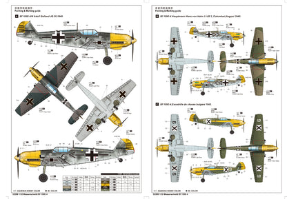 Messerschmitt BF 109-4 - 1/32 Scale - Trumpeter - TRU02289