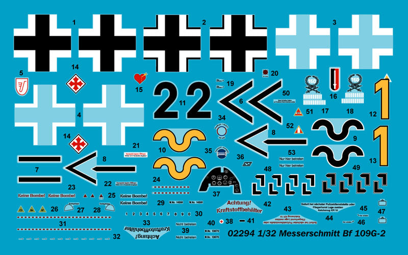 Messerschmitt BF 109G-2 - 1/32 Scale - Trumpeter - TRU02294