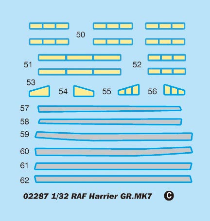 RAF Harrier GR.Mk.7 - 1/32 Scale - Trumpeter - TRU02287