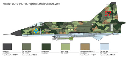 SAAB 37 Viggen - 1/48 Scale - Italeri - IT2785