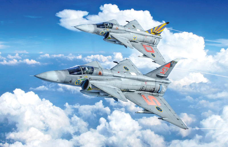 SAAB 37 Viggen - 1/48 Scale - Italeri - IT2785