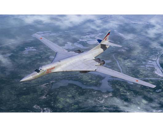 TU-160 Blackjack Bomber - 1/144 Scale - Trumpeter - TRU03906