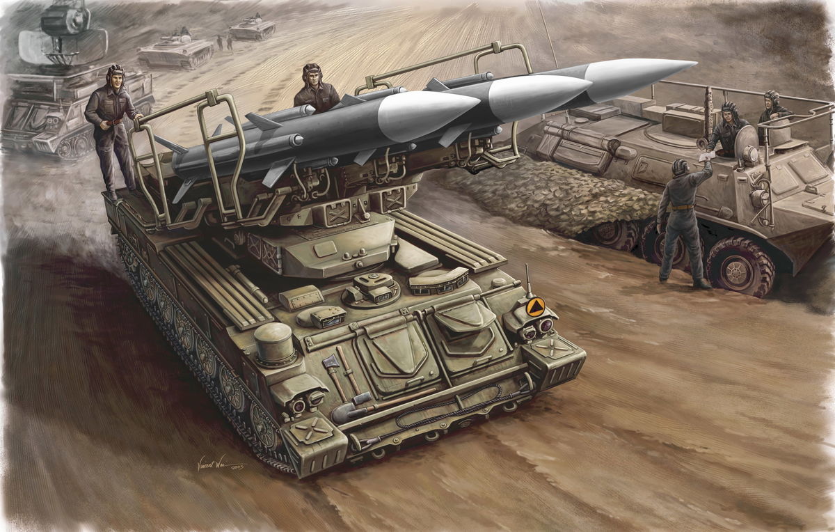 Russia SAM-6 Antiaircraft Missile - 1/35 Scale - Trumpeter - TRU00361