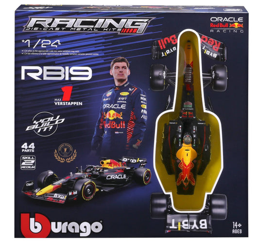 Red Bull F1 RB19 2023 Model Kit #1 Verstappen 1/24 Bburago 18-28501