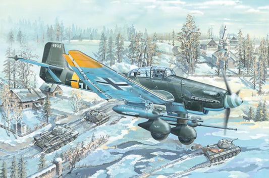 Junkers JU-87 G-2 Stuka - 1/24 Scale - Trumpeter - TRU02425