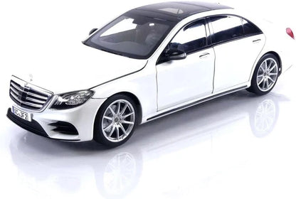 Mercedes-Benz S-Class AMG-Line White Met 2018 - 1/18 Scale - Norev - MTDNOR183792