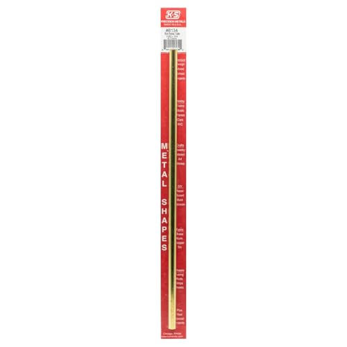 11/32" Brass Round Tube 12" .014" 1 pcs - K&S - K&S8134