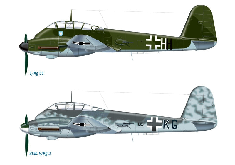 Messerschmitt Me-410 - 1/72 Scale - Italeri - IT074