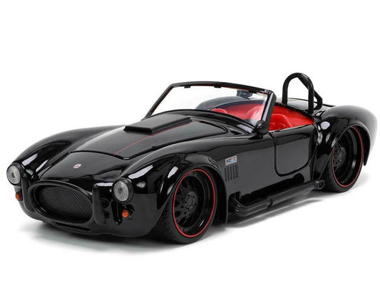Shelby Cobra 427 Bigtime Muscle Black 1965 - 1/24 Scale - JADA - JAD32704