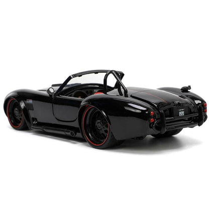Shelby Cobra 427 Bigtime Muscle Black 1965 - 1/24 Scale - JADA - JAD32704