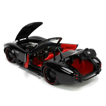 Shelby Cobra 427 Bigtime Muscle Black 1965 - 1/24 Scale - JADA - JAD32704